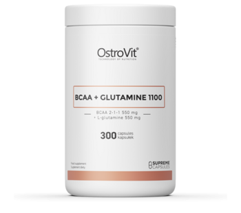 Bcaa + Glutamine 1100 mg 300 caps Ostrovit