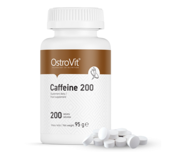 Caffeine 200 mg 200 tabs Ostrovit