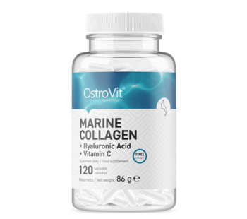 Marine Collagen with Hyaluronic Acid and Vitamin C 120 caps Ostrovit