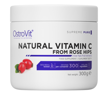 Vitamin C Natural From Rose Hips 300g Ostrovit