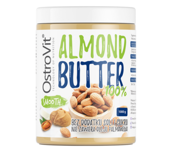 Almond Butter 100% 1000g Ostrovit