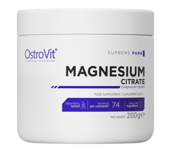 Magnesium Citrate 200g Ostrovit